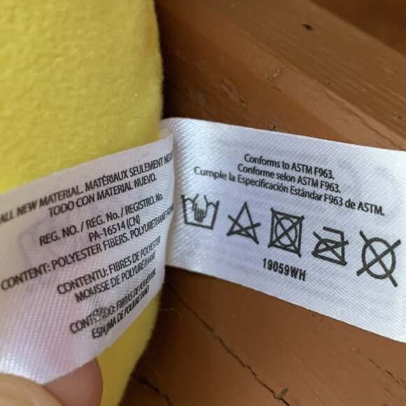 Pokemon Pikachu Plush 18" Tall Toy Stuffed Animal Red Cheeks Tongue Out Yellow - Picture 4 of 14